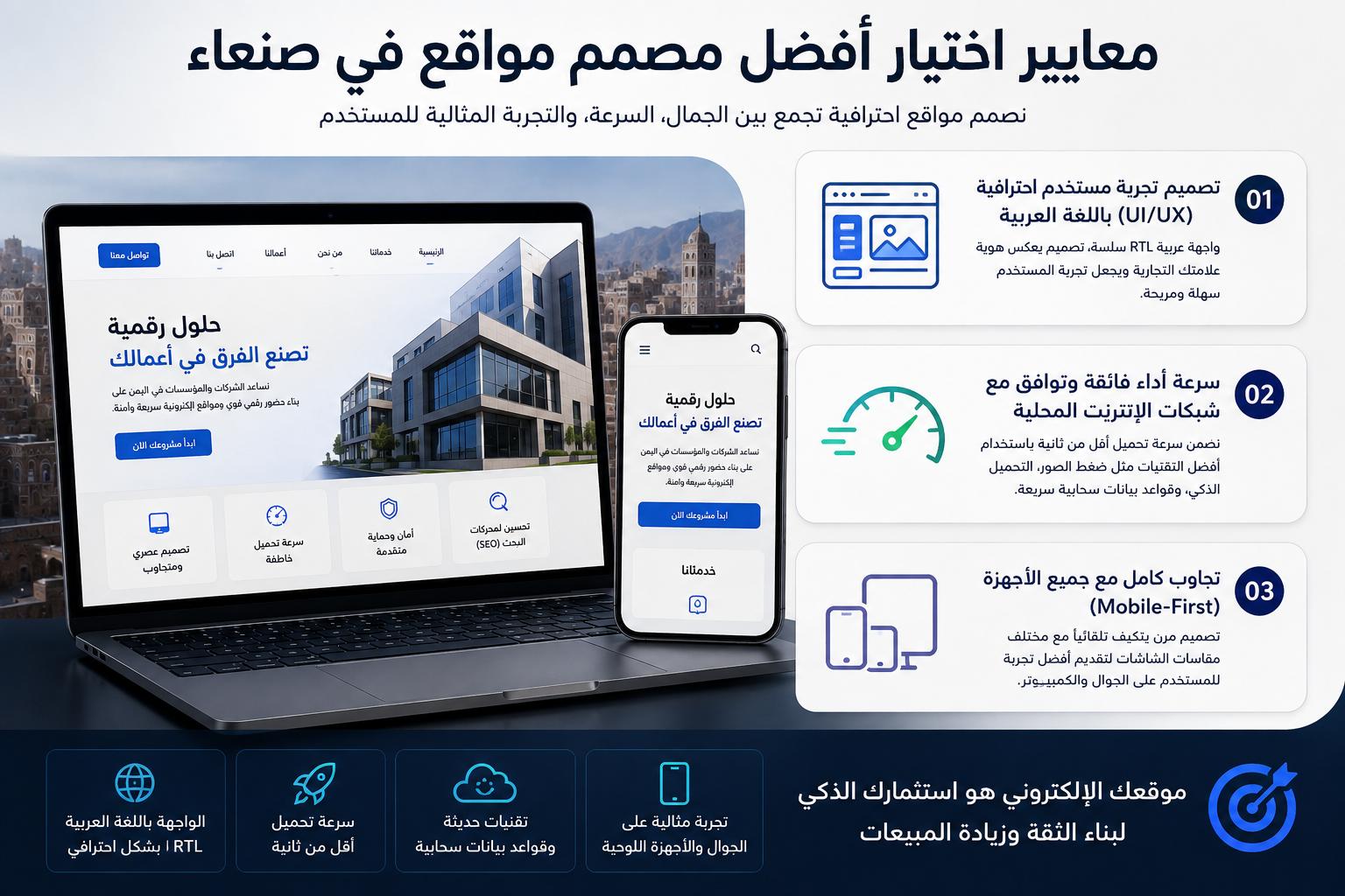 أنظمة تطوير الويب الحديثة والربط بقواعد البيانات السحابية